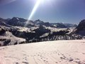 Seehorn, Buur und Wildhorn mit Schneefahne