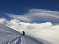 Aufstieg zum Mont Rognieux, 3083 m