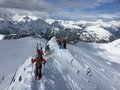 Traversierung vom Gipfel