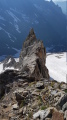 Blick über den Grat zurück ins Voralptal