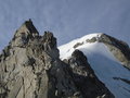 Aussicht von der Fuorcla da Boval auf den Piz Morteratsch