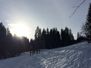 Im Aufstieg ab Meniggrund