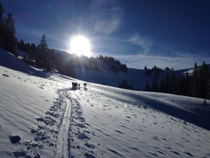 Aufsteig aufs Grätli