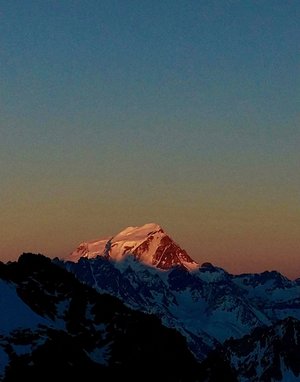 Abendstimmung am Combin (Sa)