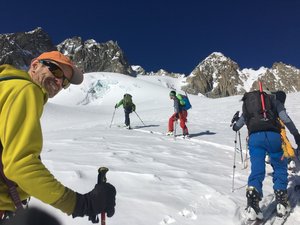 auf dem Glacièr des Planeureuses (Sa)