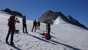 auf dem Moiry-Gletscher