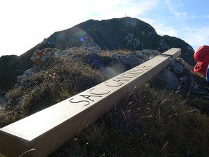 Blick zum Gipfel