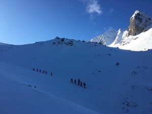 Chummlispitz in der Sonne