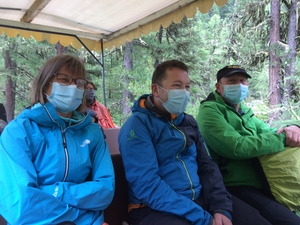 Kutschenfahrt ins Val Roseg mit Maskenzwang