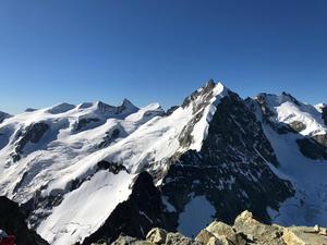 Biancograt und Piz Bernina