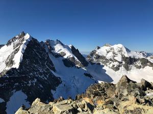 Piz Bernina und Piz Roseg