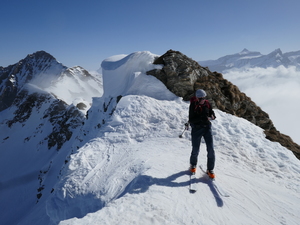 Gipfelgrat Pic Chaussy