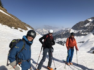 Abfahrt Pic Chaussy