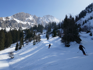 Abfahrt vom Lac zum Pass