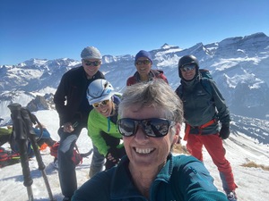 Gipfelgruppen Selfie