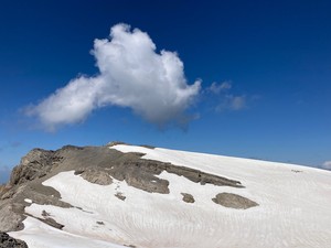 Sommet des Diablerets vom Tête de Barme
