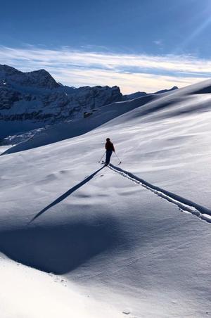 Wenn das Pulverschnee wäre...