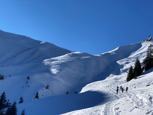 Rengglipass in Sicht