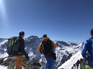 Blick zur Bernina