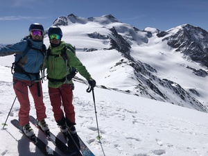 Am Gipfel der Suldenspitze