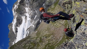 Schöne Ausbildungstour mit prächtiger Aussicht