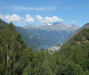 Wanderung von Campascio via Viano nach Tirano