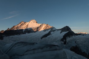 Aussicht auf Schreck- und Lauteraarhorn
