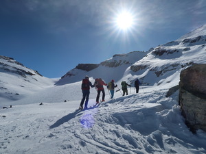 Aufstieg zum Daubenhorn