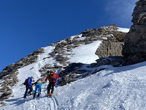 Letzte Meter zum Daubenhorn