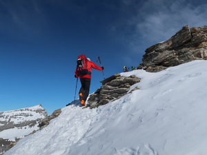 Letzte Meter zum Daubenhorn