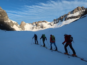 Aufstieg Wildstrubel