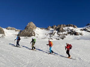 Aufstieg Wildstrubel