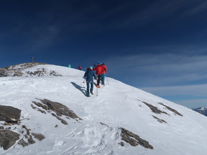 Am Mittelgipfel des Wildstrubels