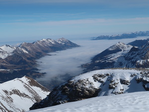 Immer noch Nebel über der Nordschweiz