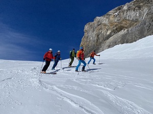 Abfahrt Wildstrubel