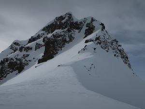 Schwarzhorn im Hintergrund