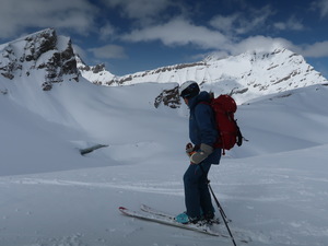 Galmpass mit Balmhorn im Hintergrund