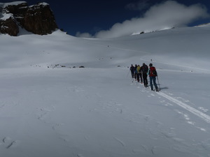 Aufstieg zum Ferdenpass