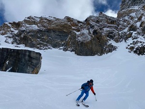 Abfahrt Ferdenpass