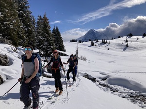 Im Aufstieg nach Alp Suls