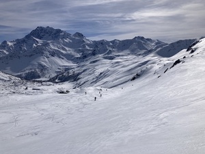 Abfahrt vom Staldhorn
