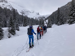 Aufstieg in die Wildhornhütte ab der Iffigenalp