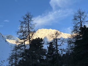 Mont Collon im Morgenlicht