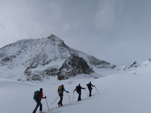 Aufstieg zur Cabanne des Dix