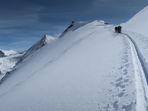 Aufstieg zur La Luette