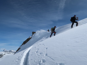 Nebengipfel der la Luette 3445m