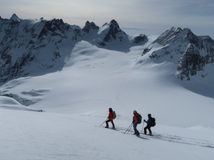 Abfahrt Pigne d' Arolla