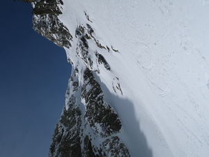 Abfahrt vom Col de Charmotane über den Glacier de Vuibé nach Arolla