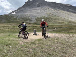 Grenzstein Italien - Frankreich