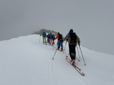 Ramudelkopf 3330 m  in Sicht